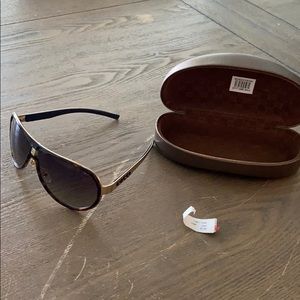 Gucci Aviators with tortoise shell